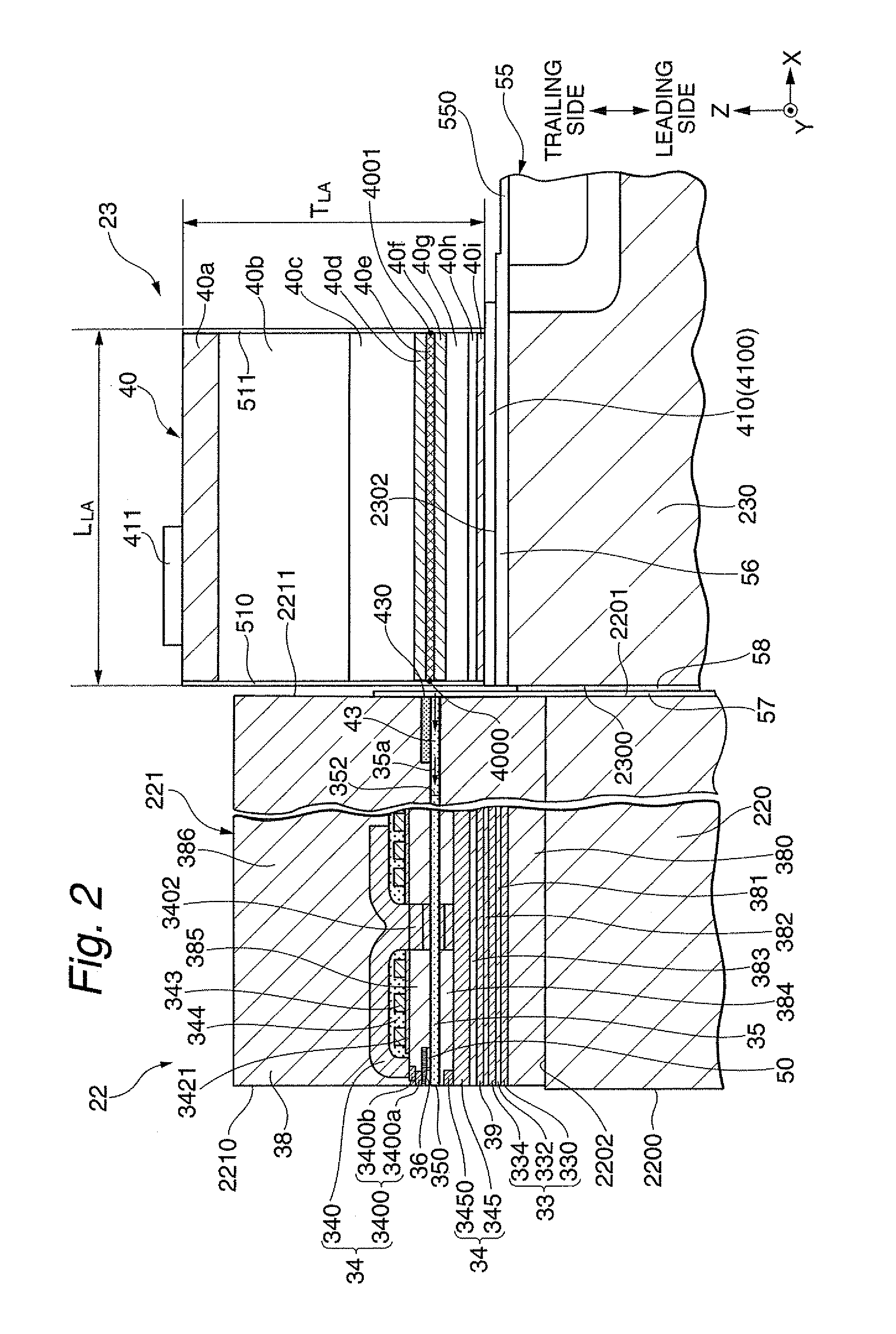 Magnetic recording head capable of monitoring light for thermal assist