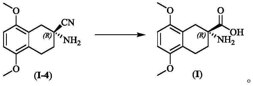 Amrubicin hydrochloride intermediate compound I