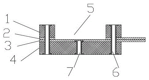 A sinking type rigid-flex board and its manufacturing method