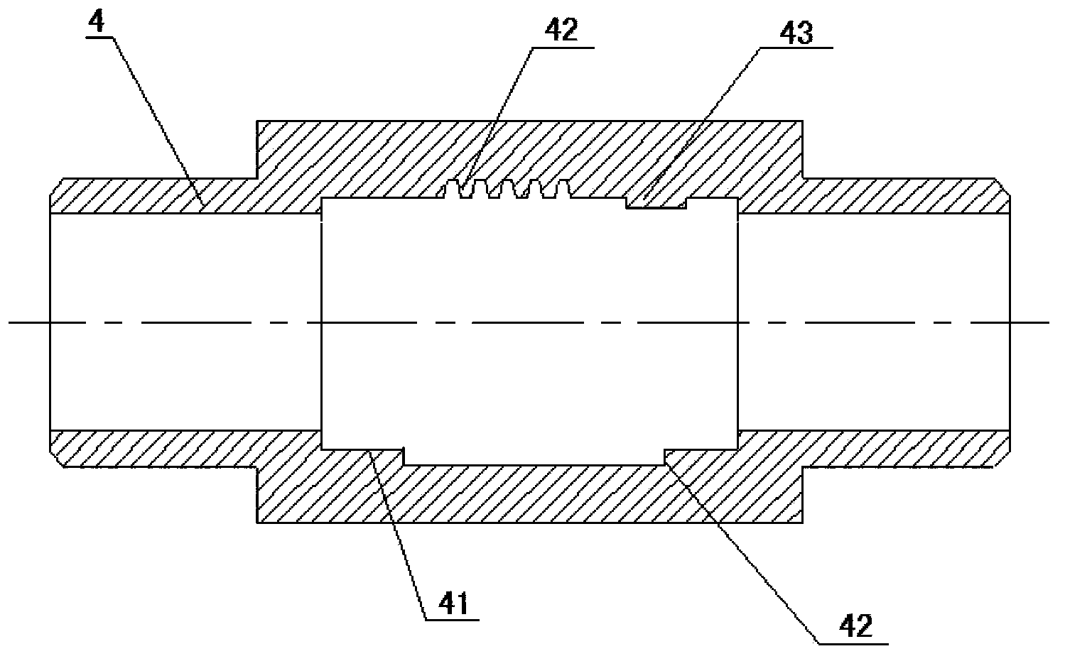 Stepping linear motor