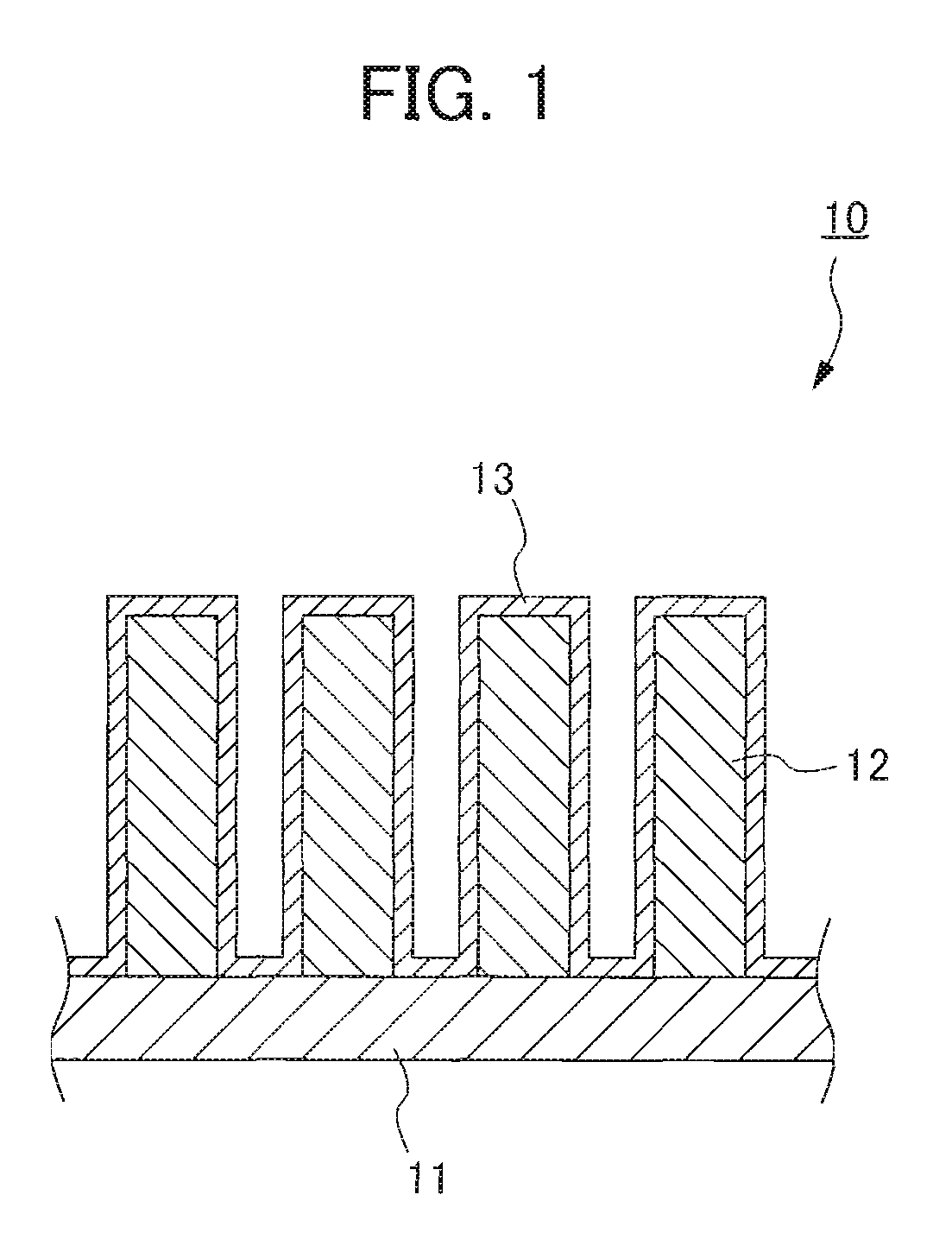 Negative electrode base member