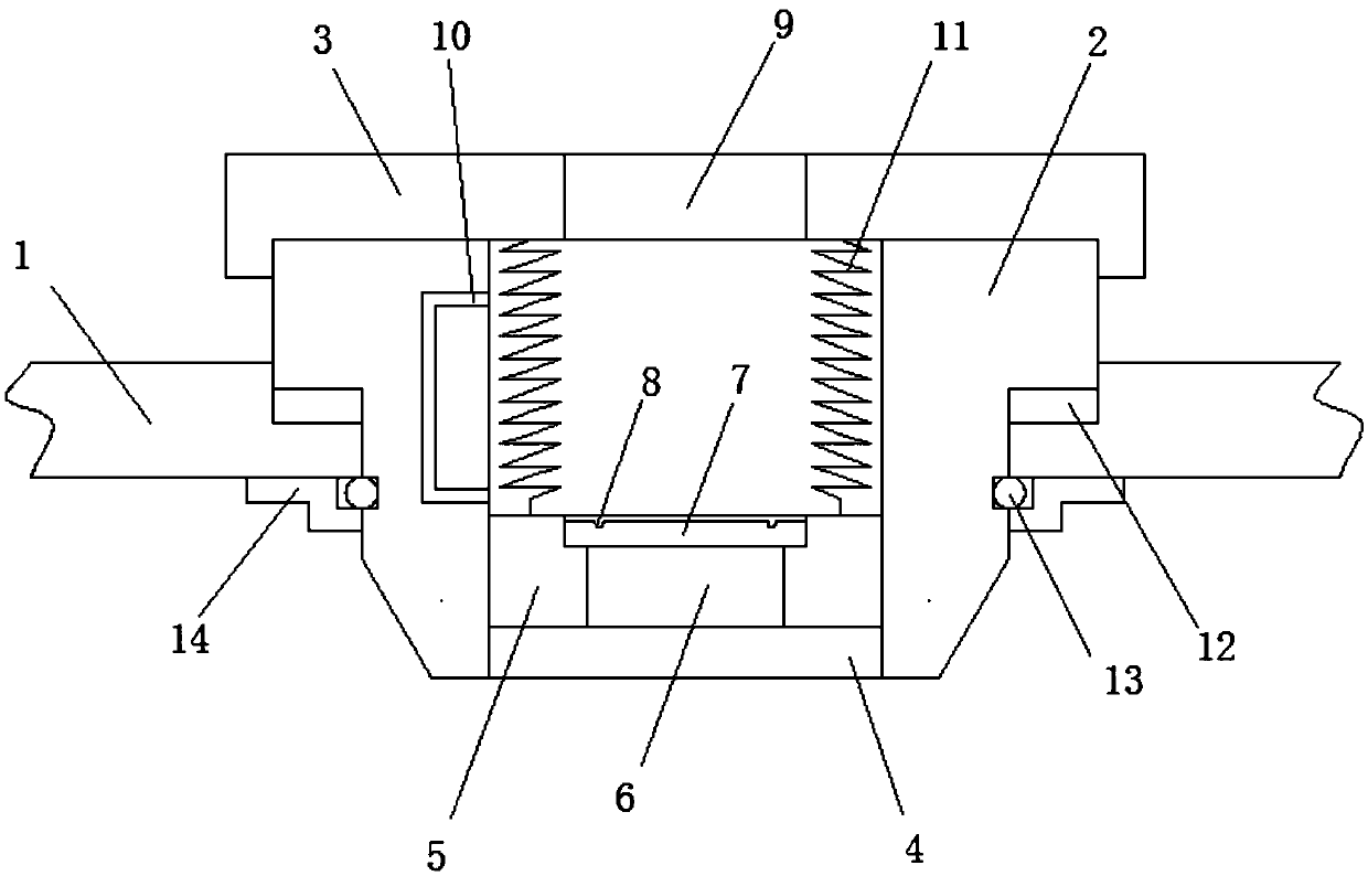 Explosion-proof structure of power battery