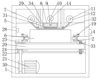 Intelligent label pasting device for logistics packaging