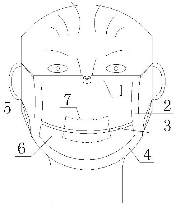 Mask sealing face frame