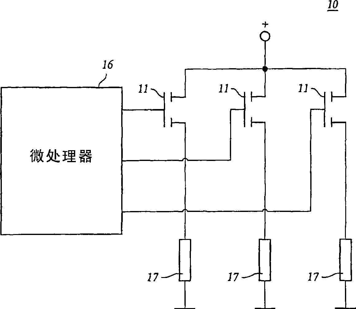 Auxialary electric heating apparatus for automobile and auxialary electric heating method for automobile