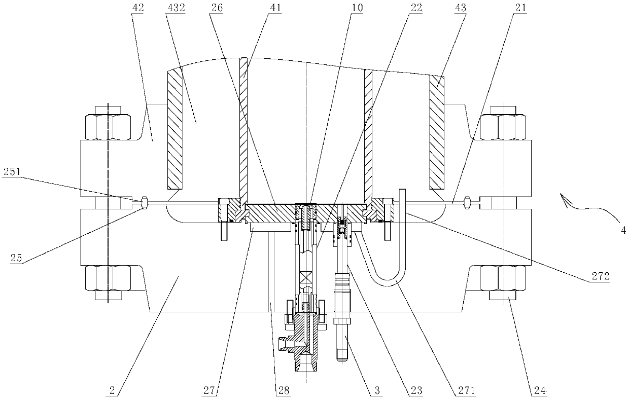 Generator head structure and its assembly method