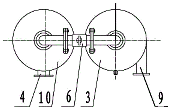 Drinking water aeration treatment device