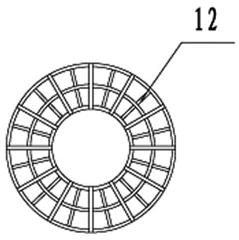 Drinking water aeration treatment device