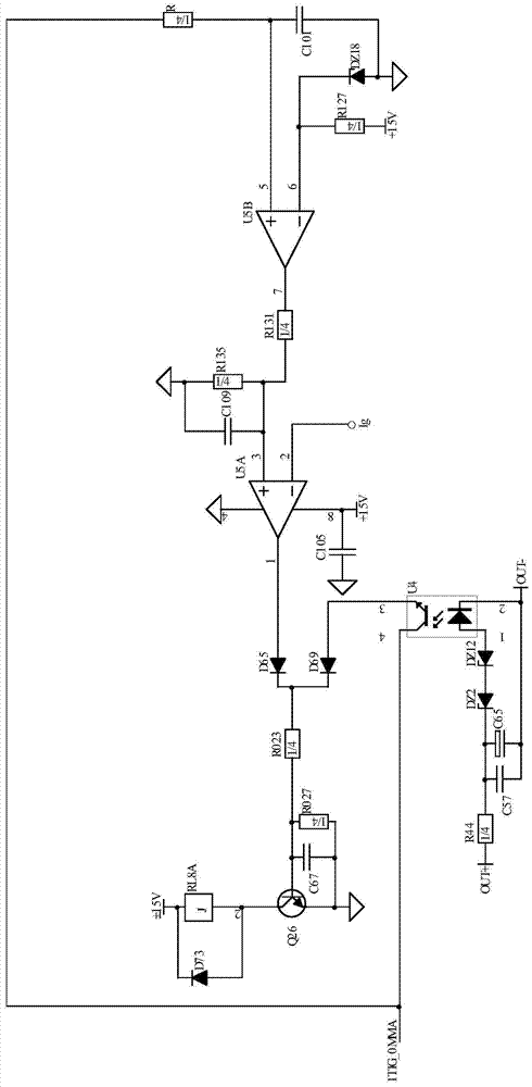 A circuit for improving the success rate and stability of small current arc ignition of inverter argon arc welding machine