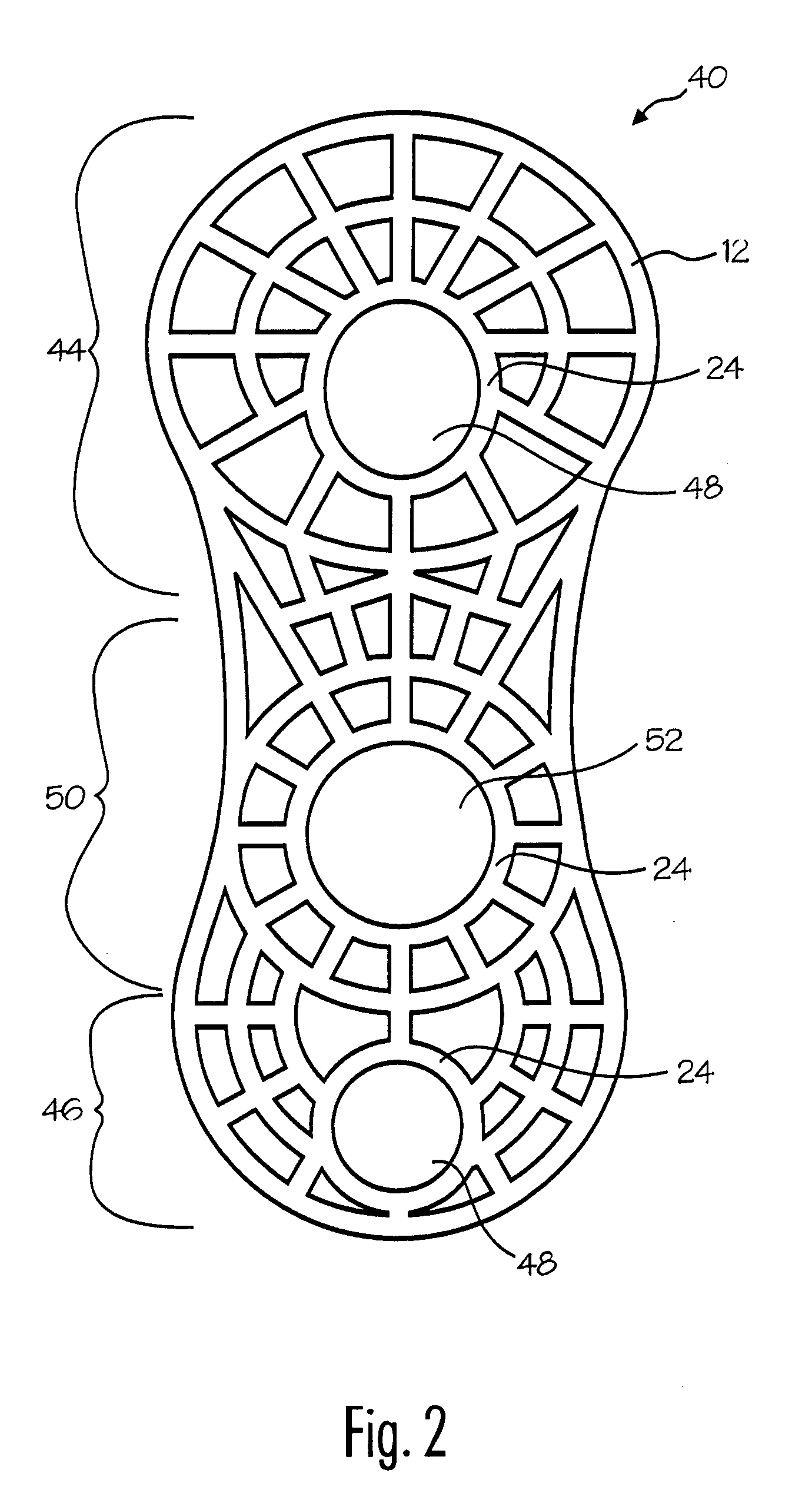 Device for use in stimulating bone growth