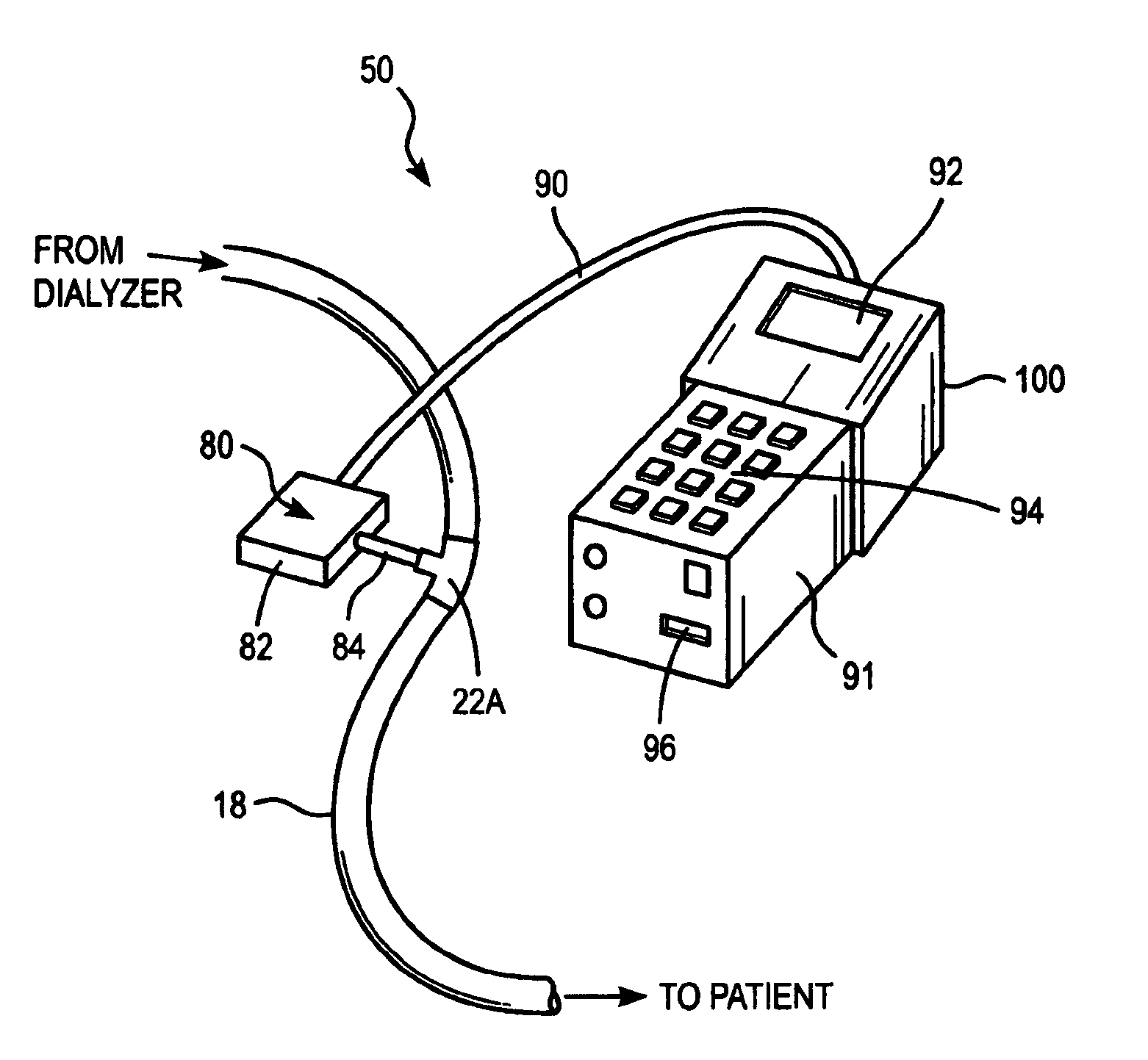 Raman spectroscopic monitoring of hemodialysis