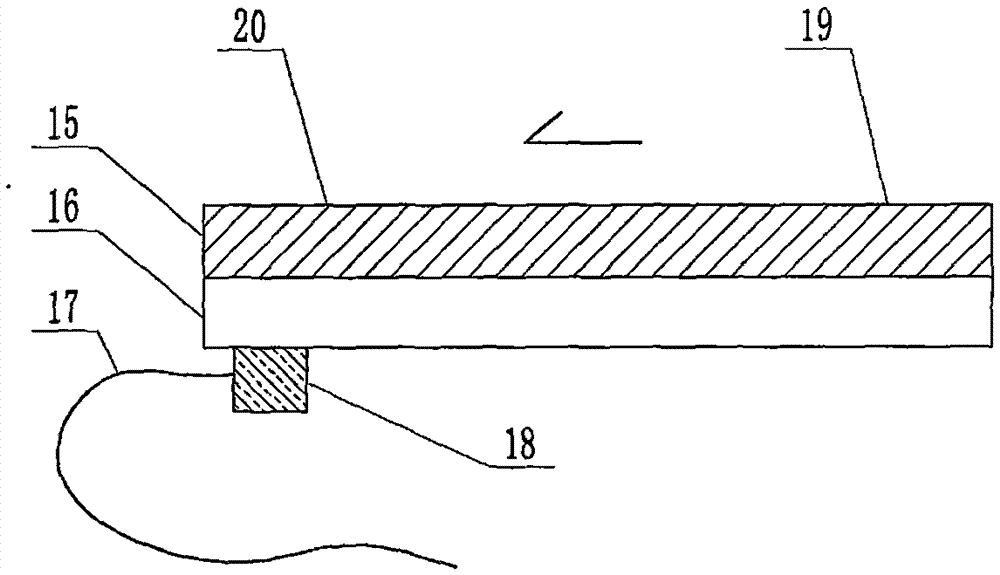 Cheap micro-fluidic device used for diagnosis of syphilis and realizing liquid flow transmission via interfacial characteristics