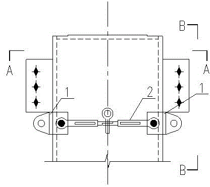 An automatic decoupling device for steel structure multi-section column hoisting