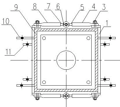 An automatic decoupling device for steel structure multi-section column hoisting