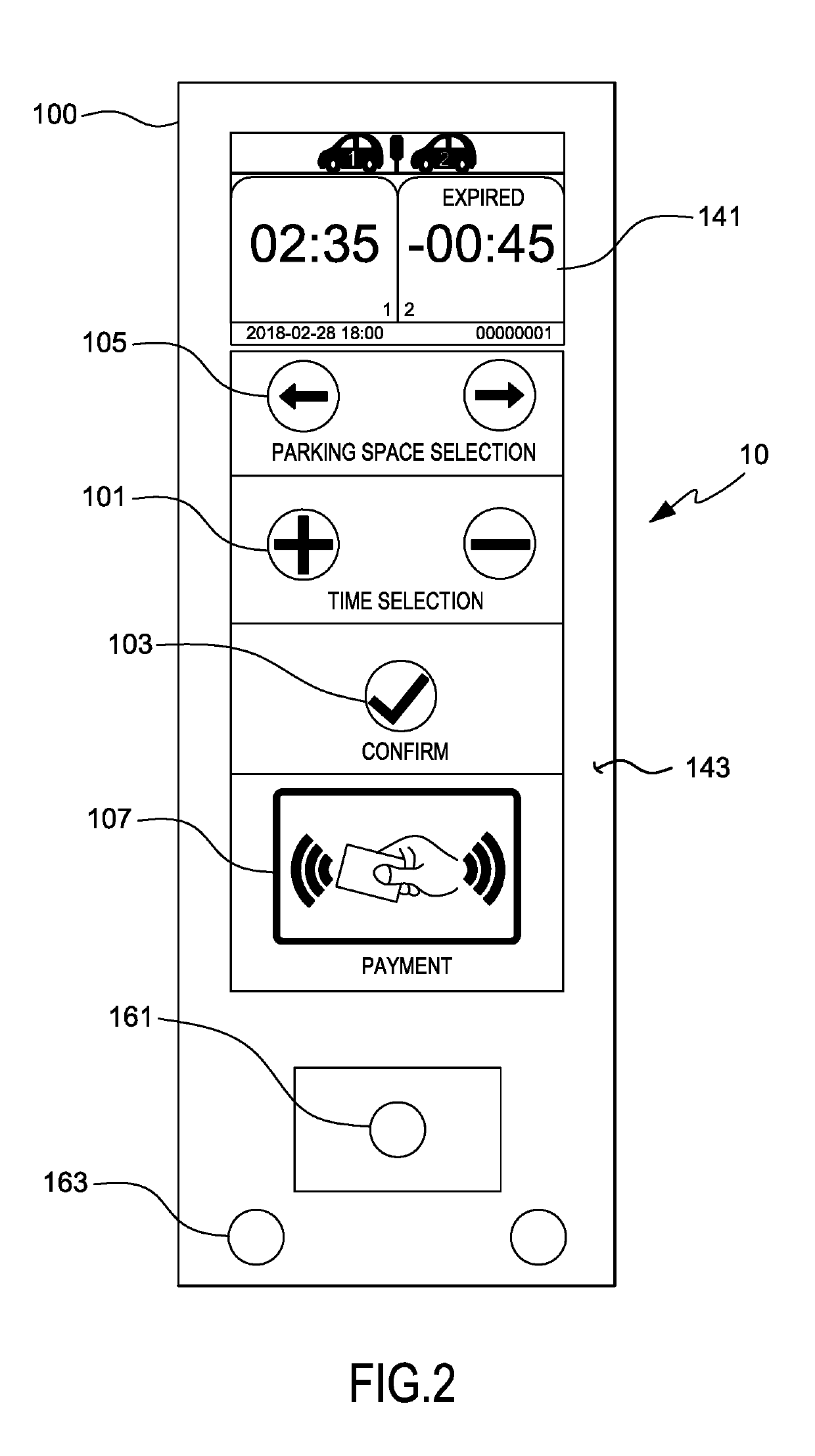 Parking fee charging system and operating method thereof