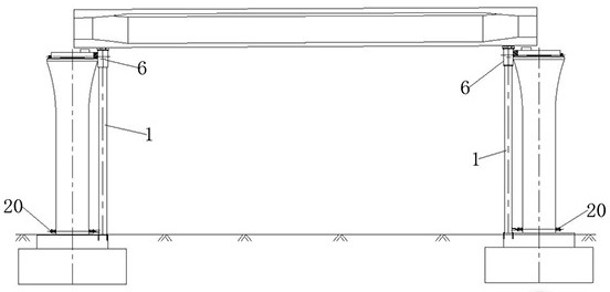 Railway box girder transverse moving and falling device and dismantling construction method