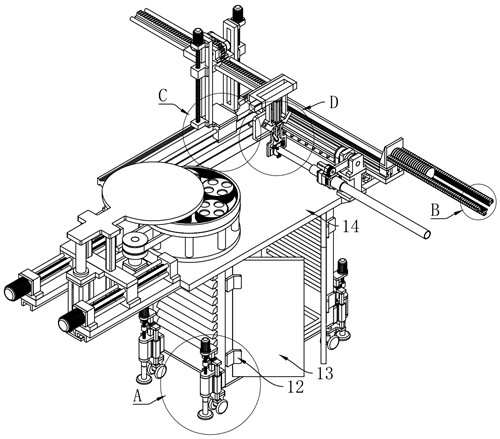 Wafer end surface fine grinding device