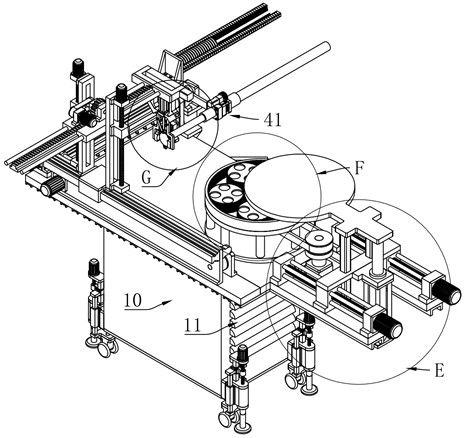 Wafer end surface fine grinding device