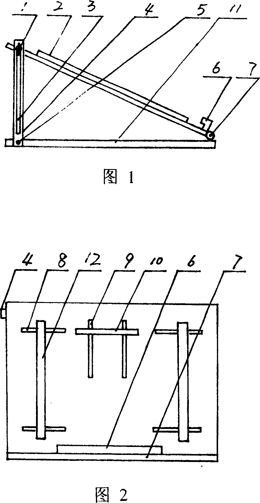 Positioning clamp for machining flagstone surface and method for grinding flagstone surface