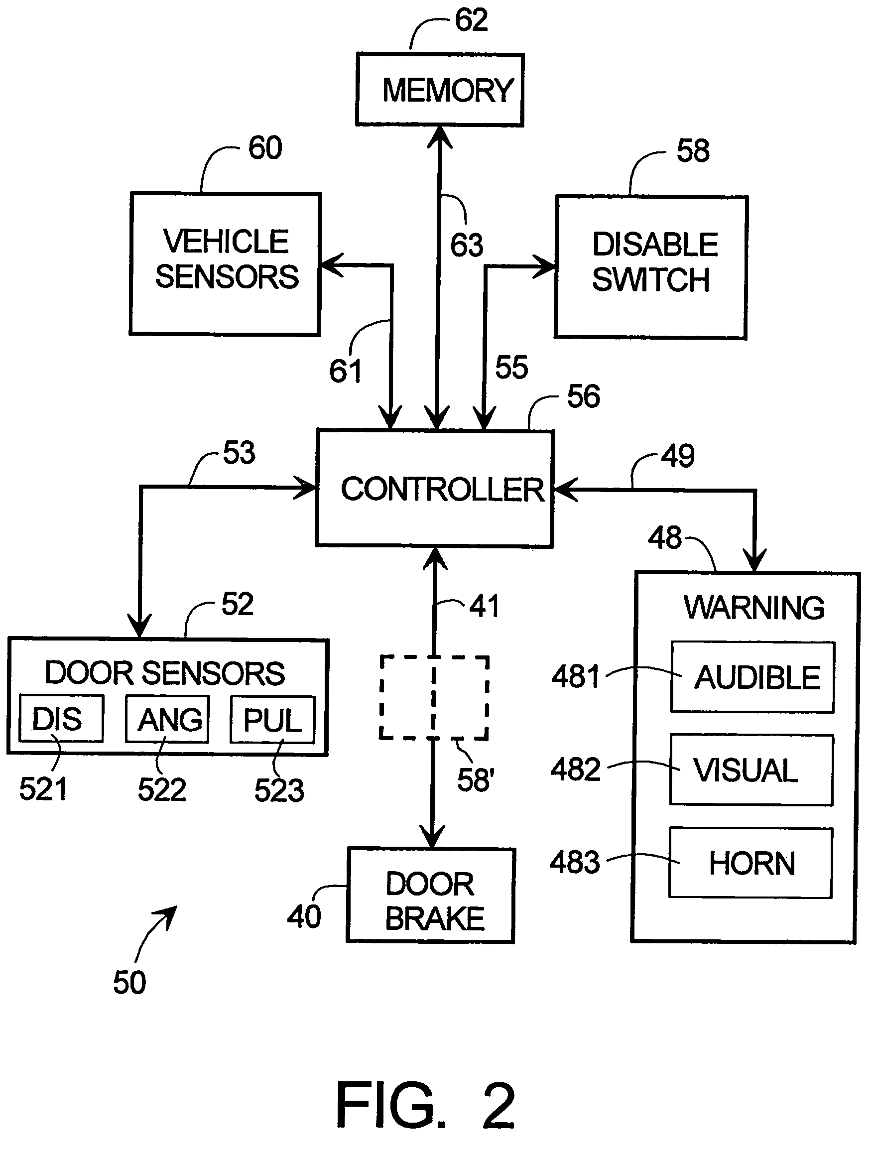 Door swing detection and protection