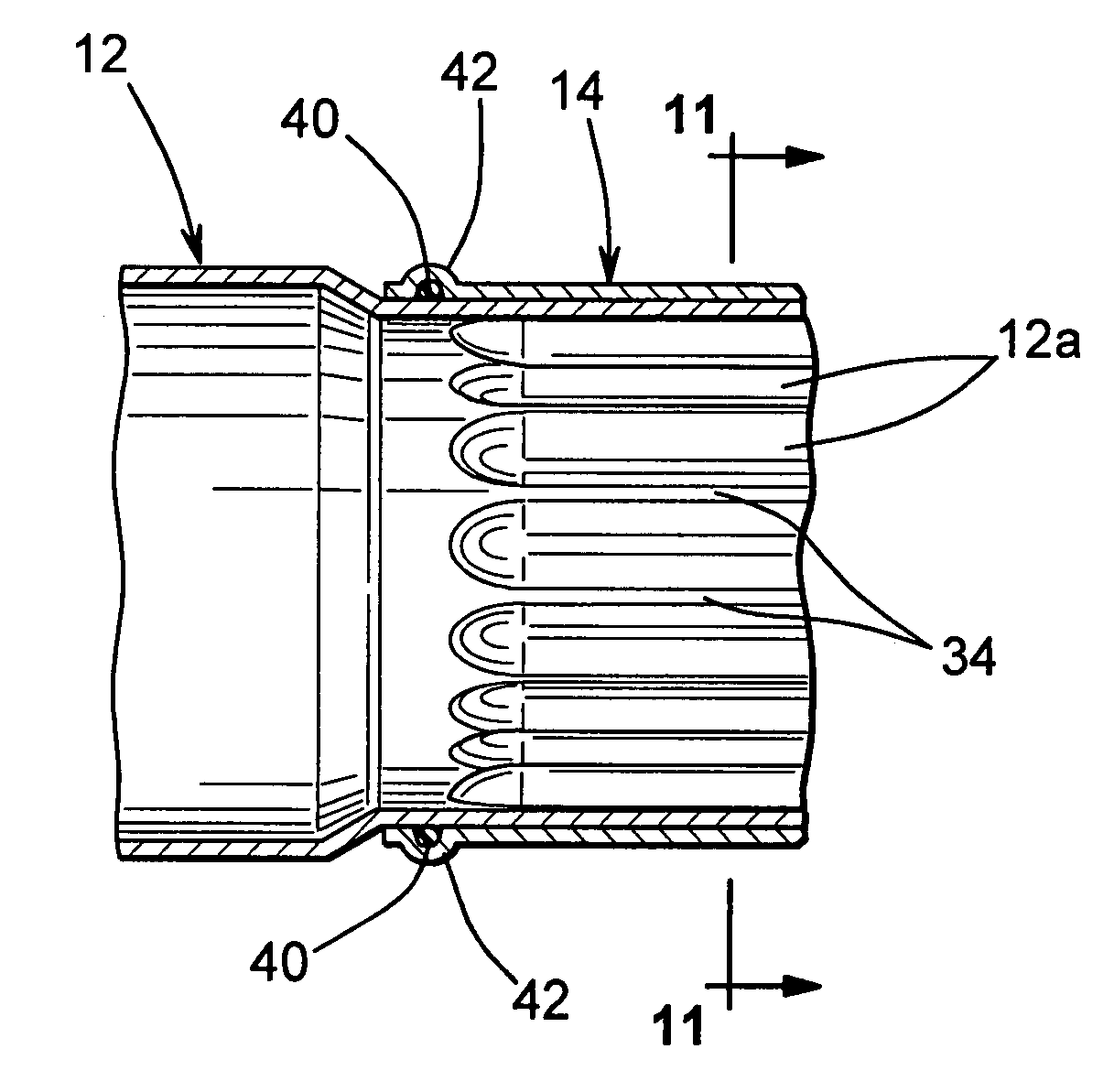 Method of forming a slip joint