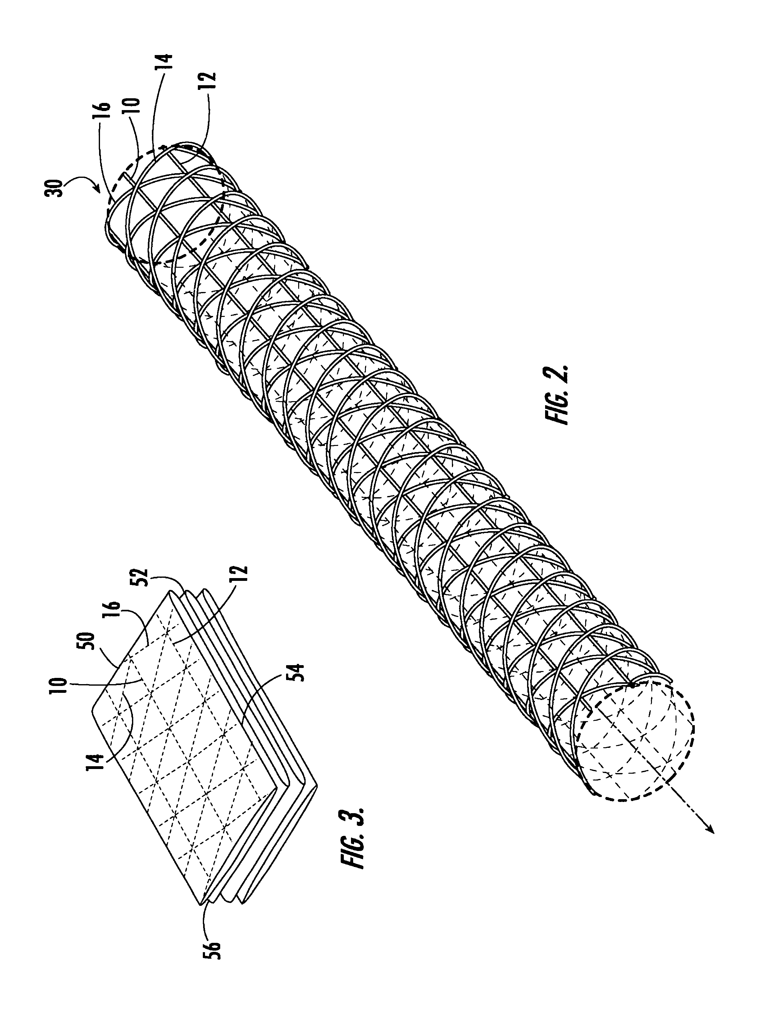 Open-lattice, foldable, self-deployable structure