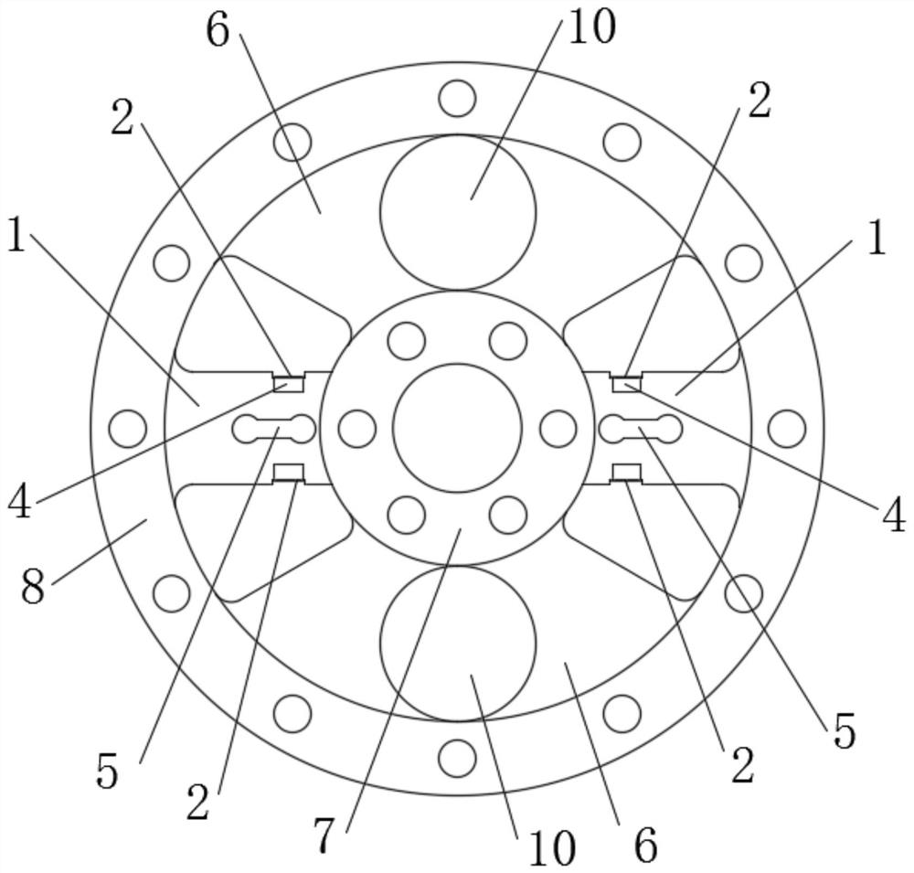 Torque sensor for force frequency characteristic detection of piezoelectric material