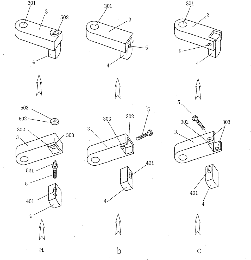 Gear grinding head and guide rail type manual knife sharpener