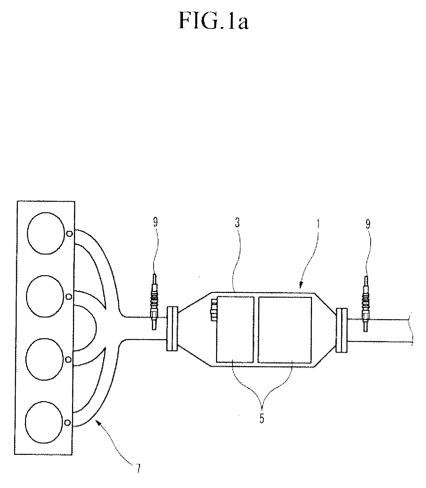 Close-coupled catalytic converter