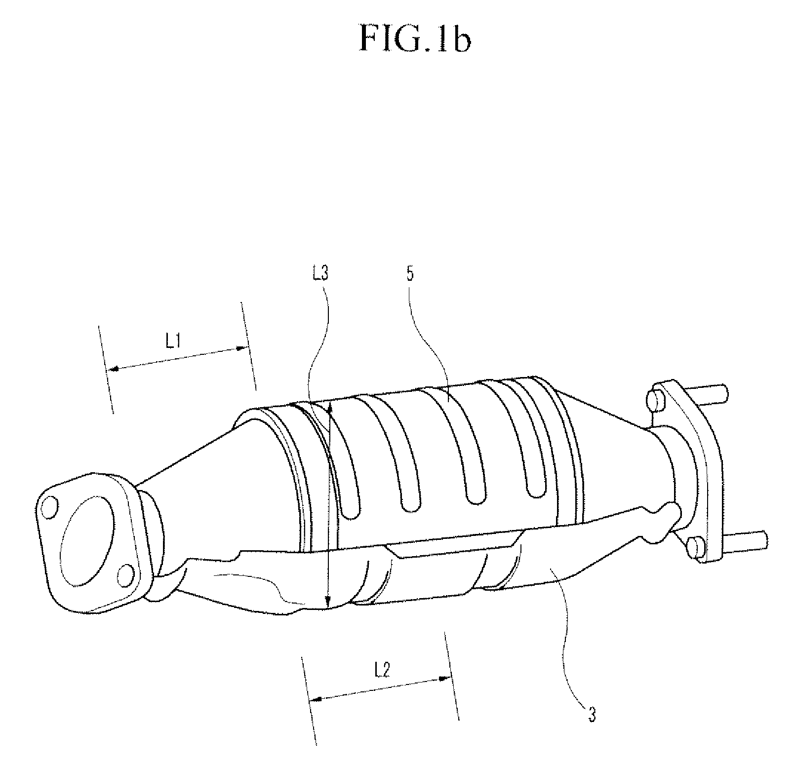 Close-coupled catalytic converter