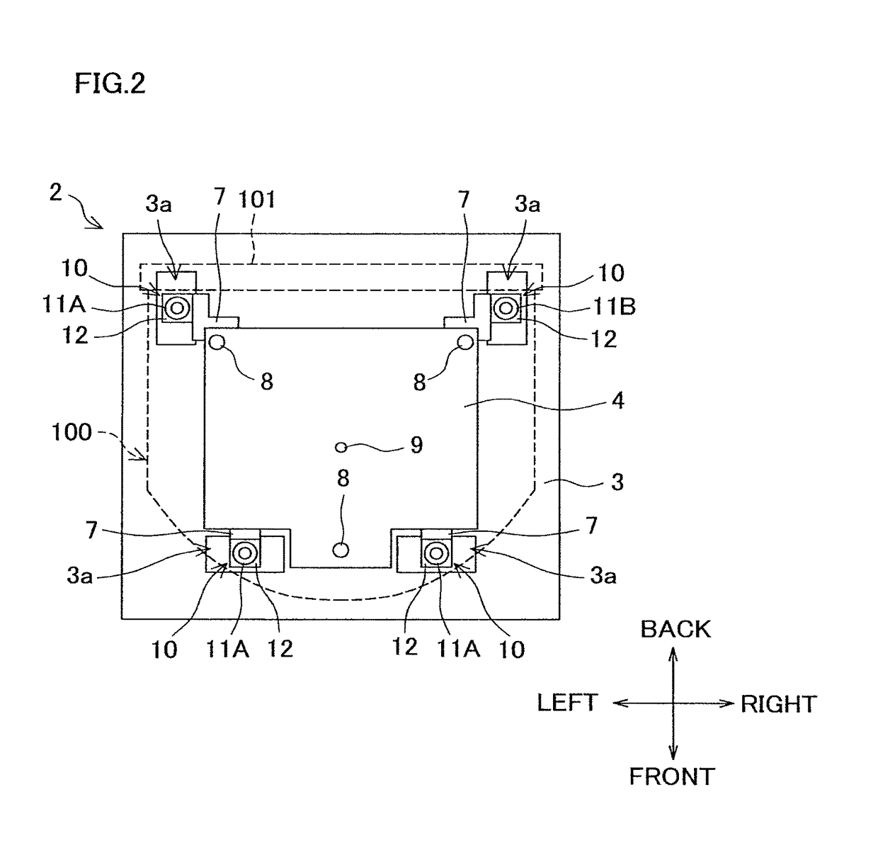 End structure of nozzle, purging device, and load port