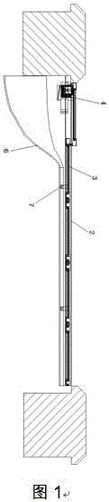 Automatic multi-leaf folding door