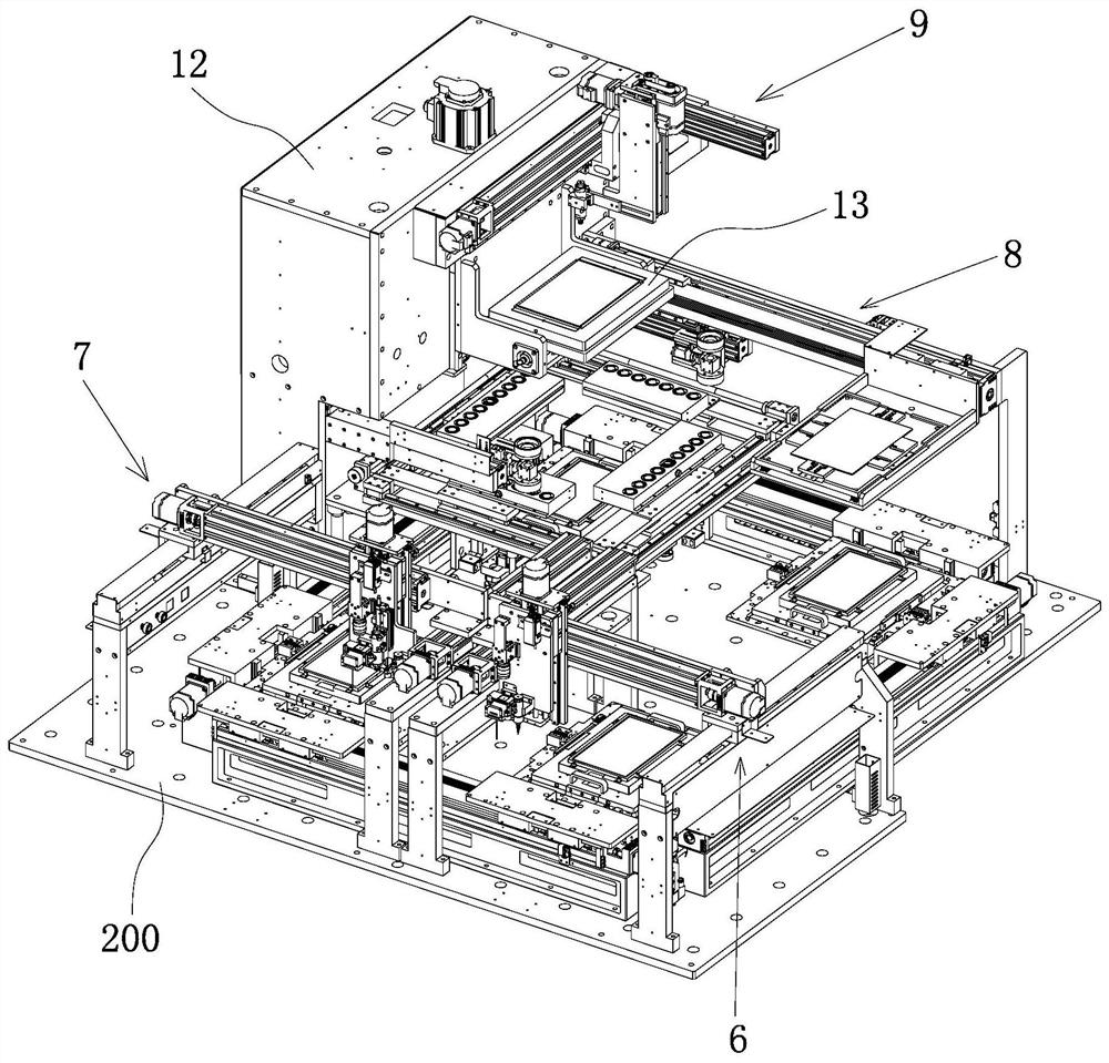 Dispensing and laminating machine