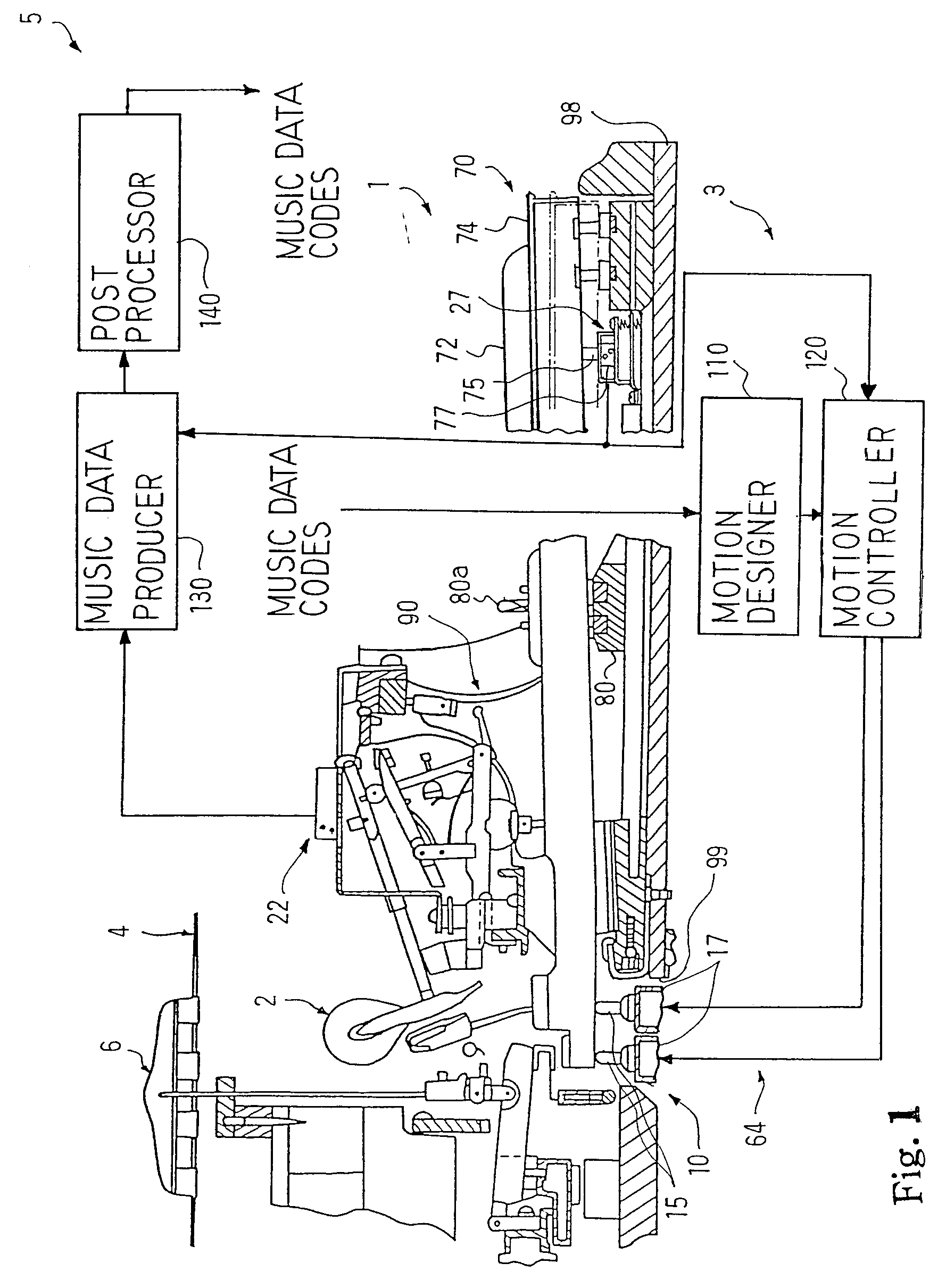 Automatic player musical instrument for exactly reproducing performance and automatic player incorporated therein