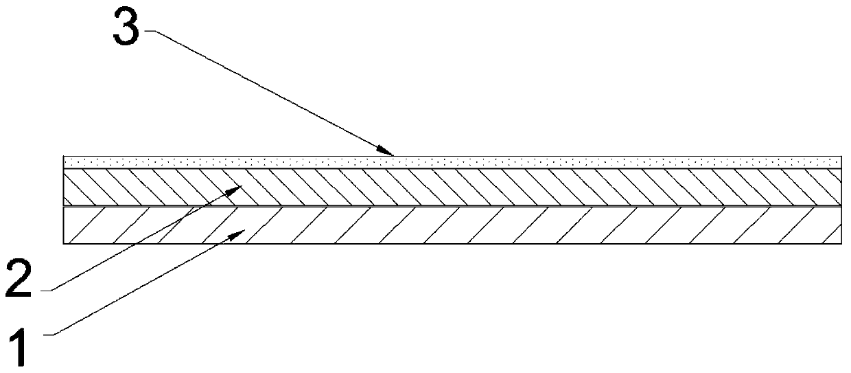 Moisture-absorbing and sweat-discharging fabric of double-layer structure and preparation process thereof