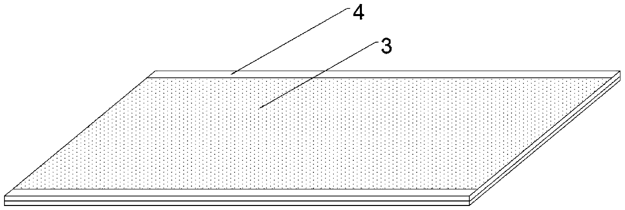 Moisture-absorbing and sweat-discharging fabric of double-layer structure and preparation process thereof