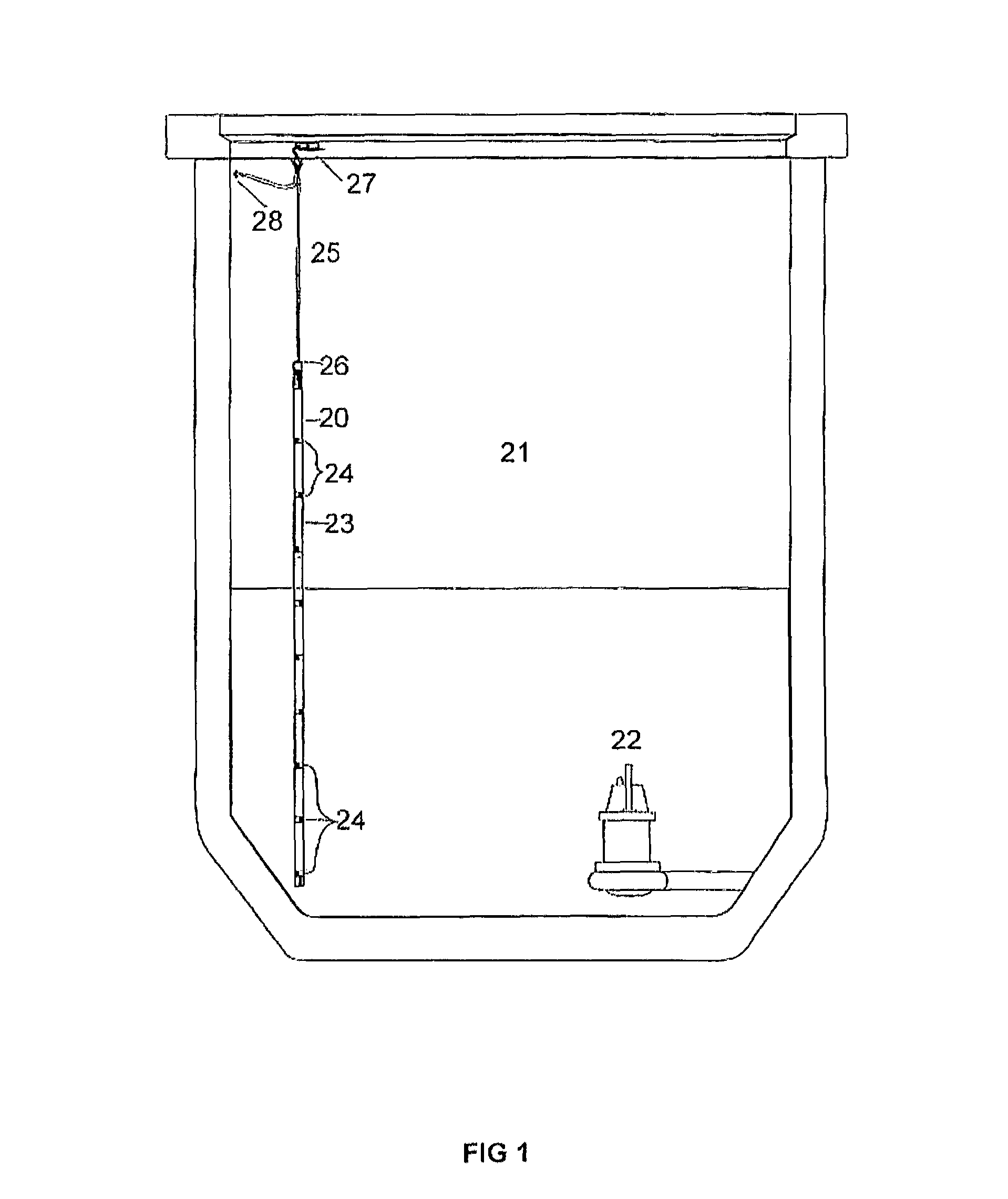 Liquid level monitoring apparatus and methods