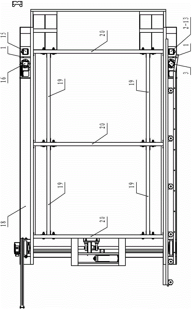 Forward moving rotary vehicle carrying plate