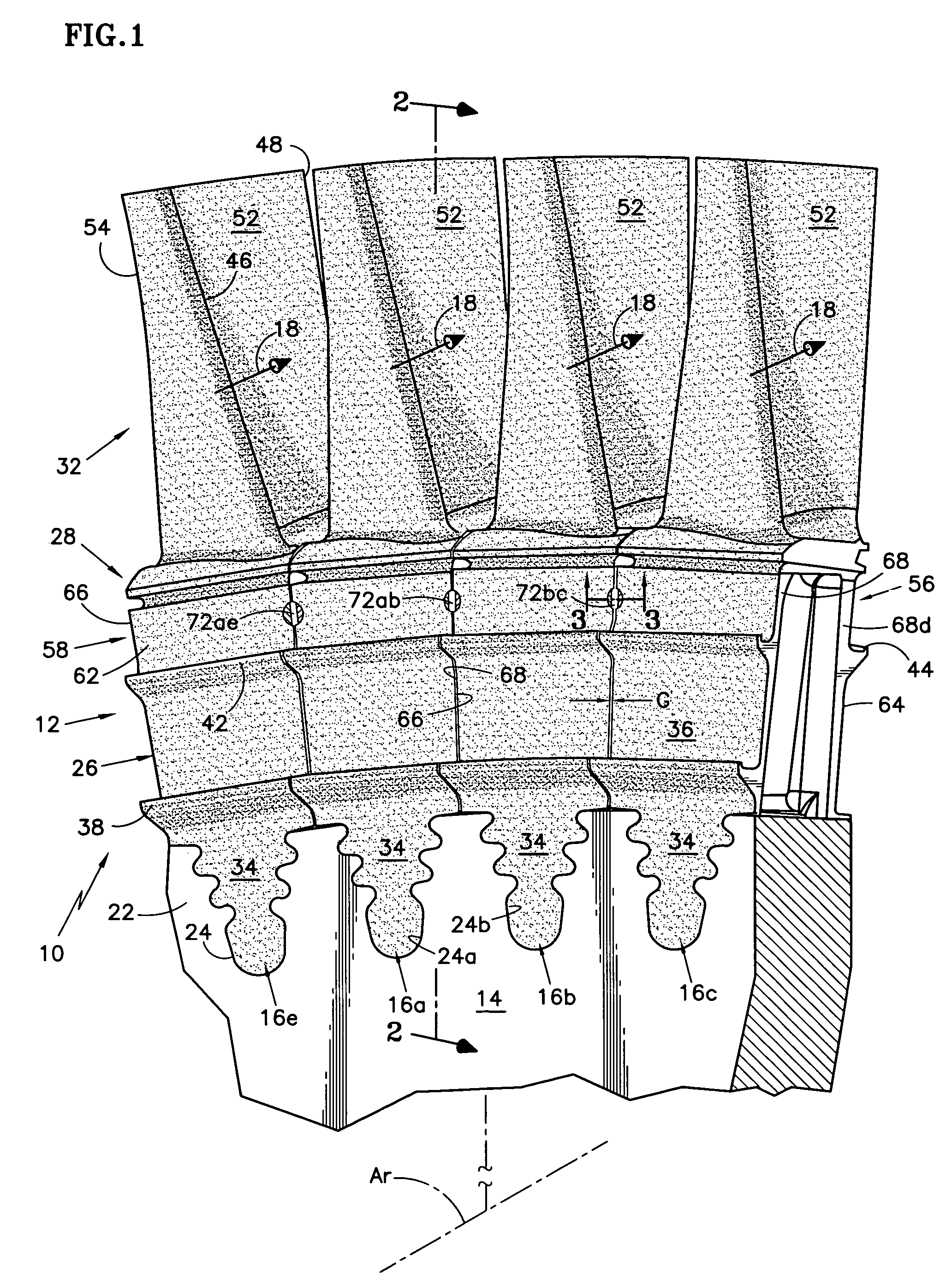 Rotor assembly for a rotary machine