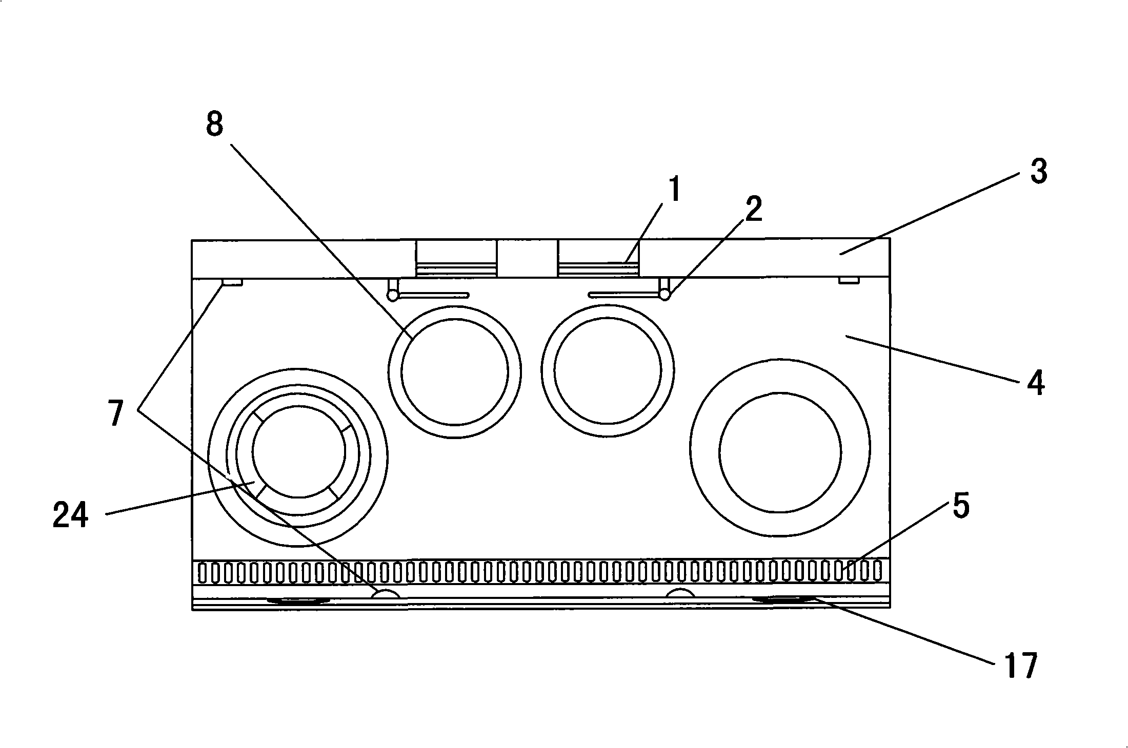 Energy-saving frying oven and its control method