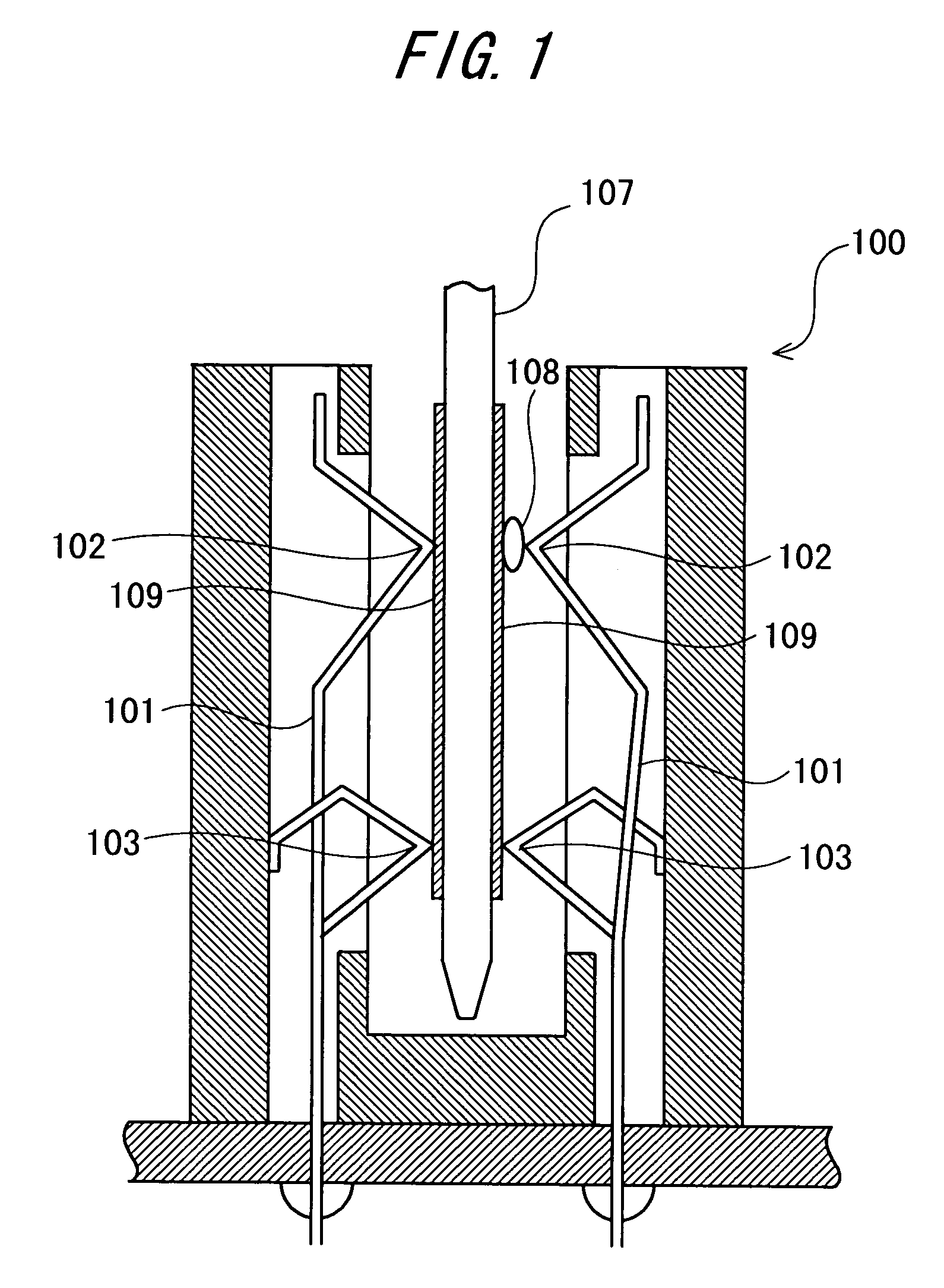 Contact member, connector, substrate and contact system