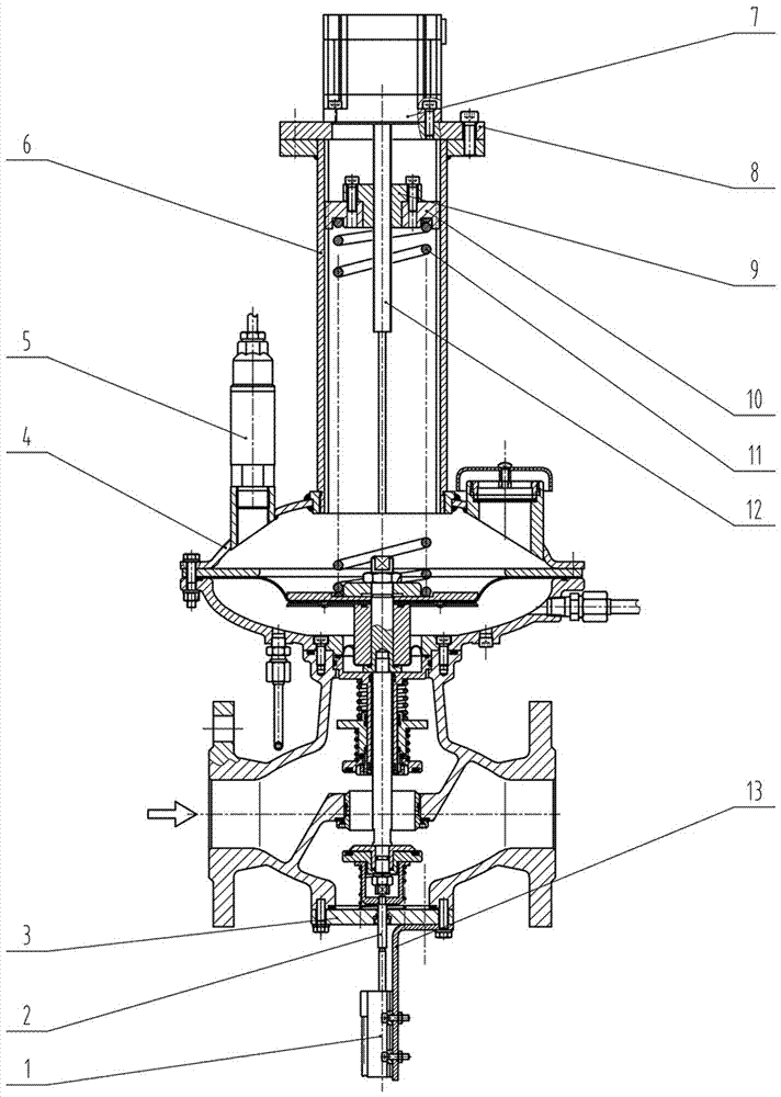 Intelligentfuel gas pressure regulator and application method