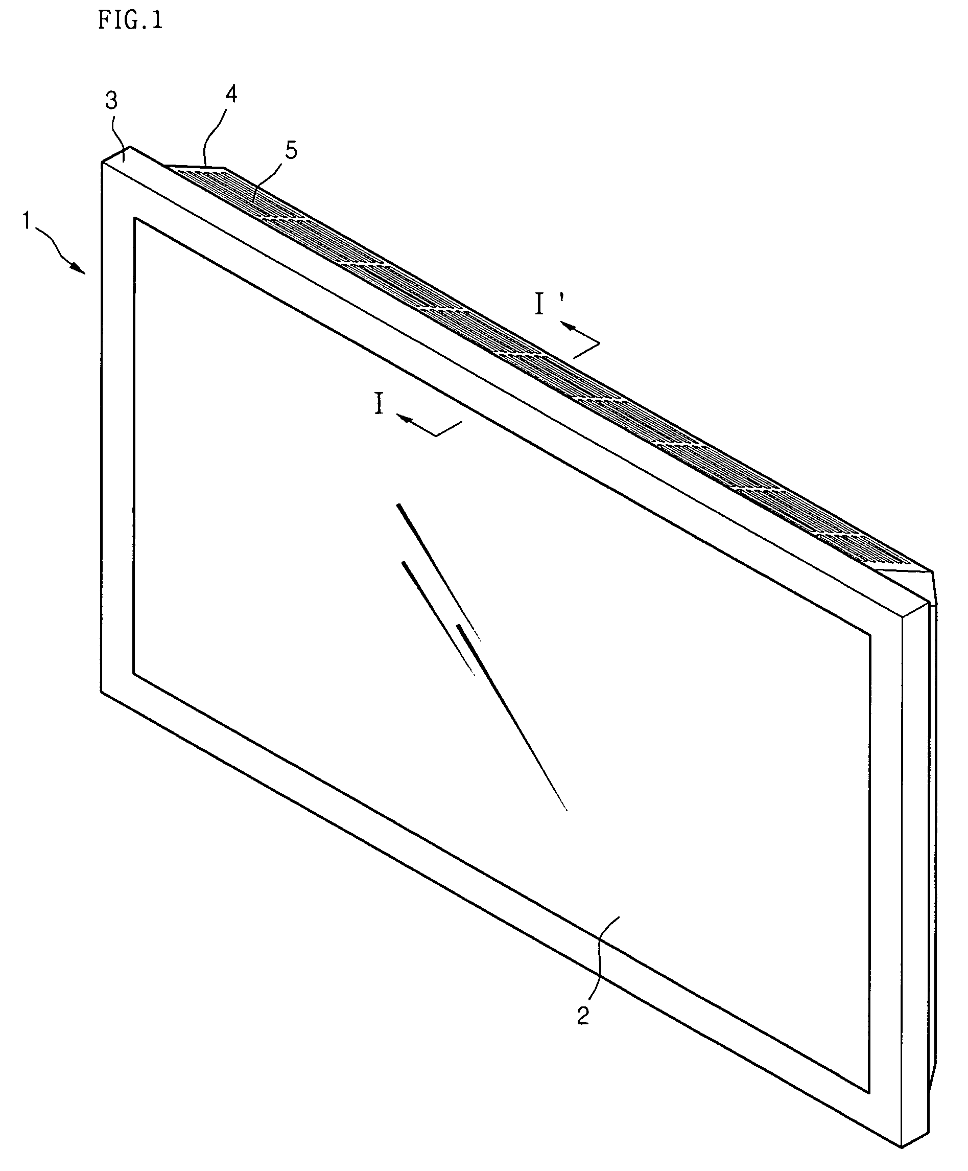 Flat display device and cooling apparatus for the same