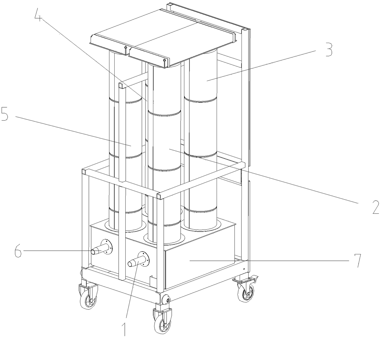 Biological filtering equipment