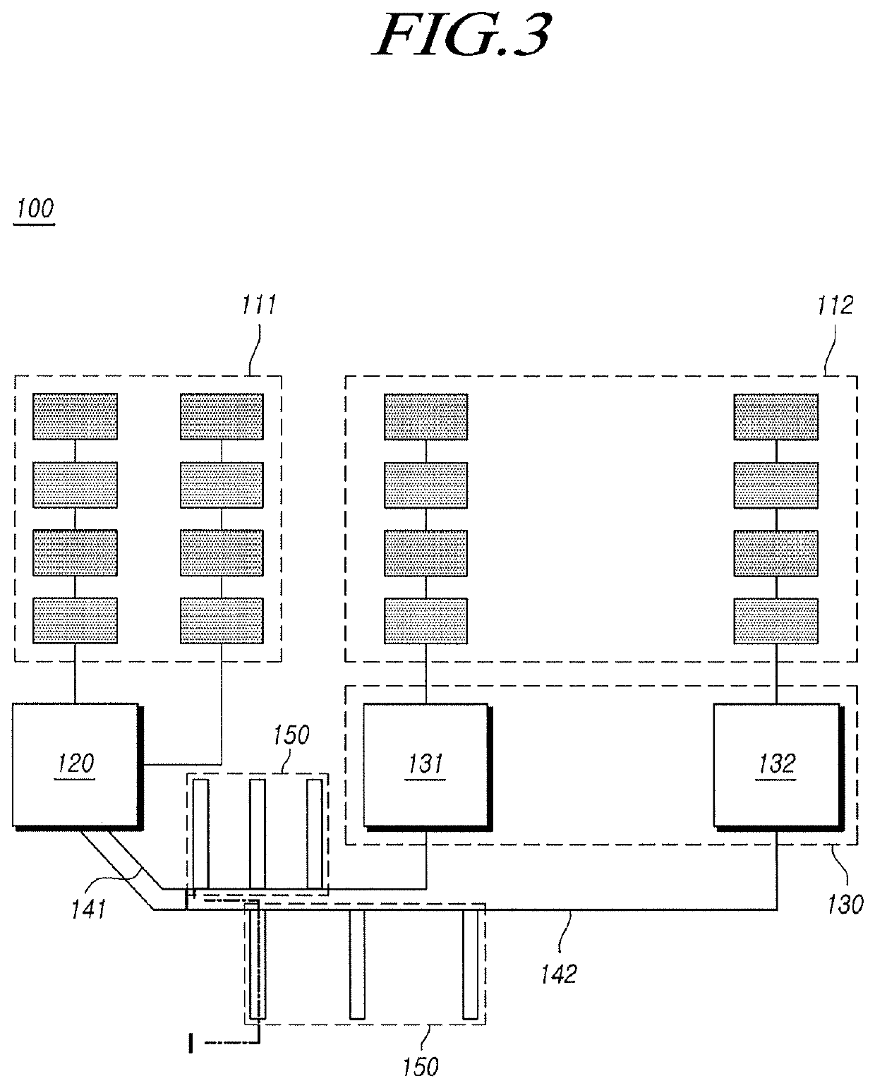 Radar having structure able to suppress low-frequency noise