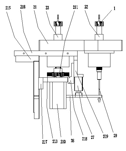 Winding system of winding machine