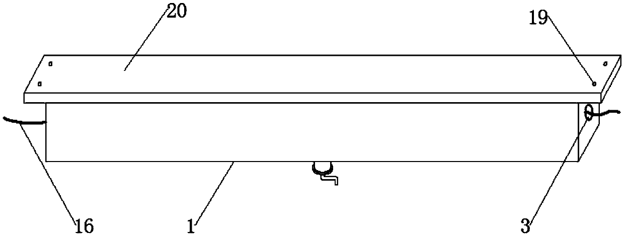 Novel cable retracting device