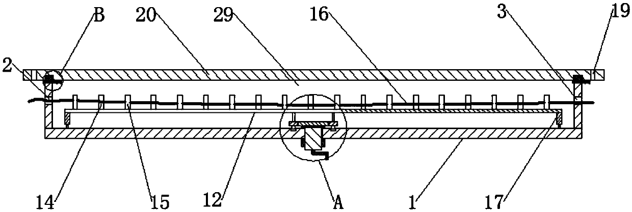 Novel cable retracting device