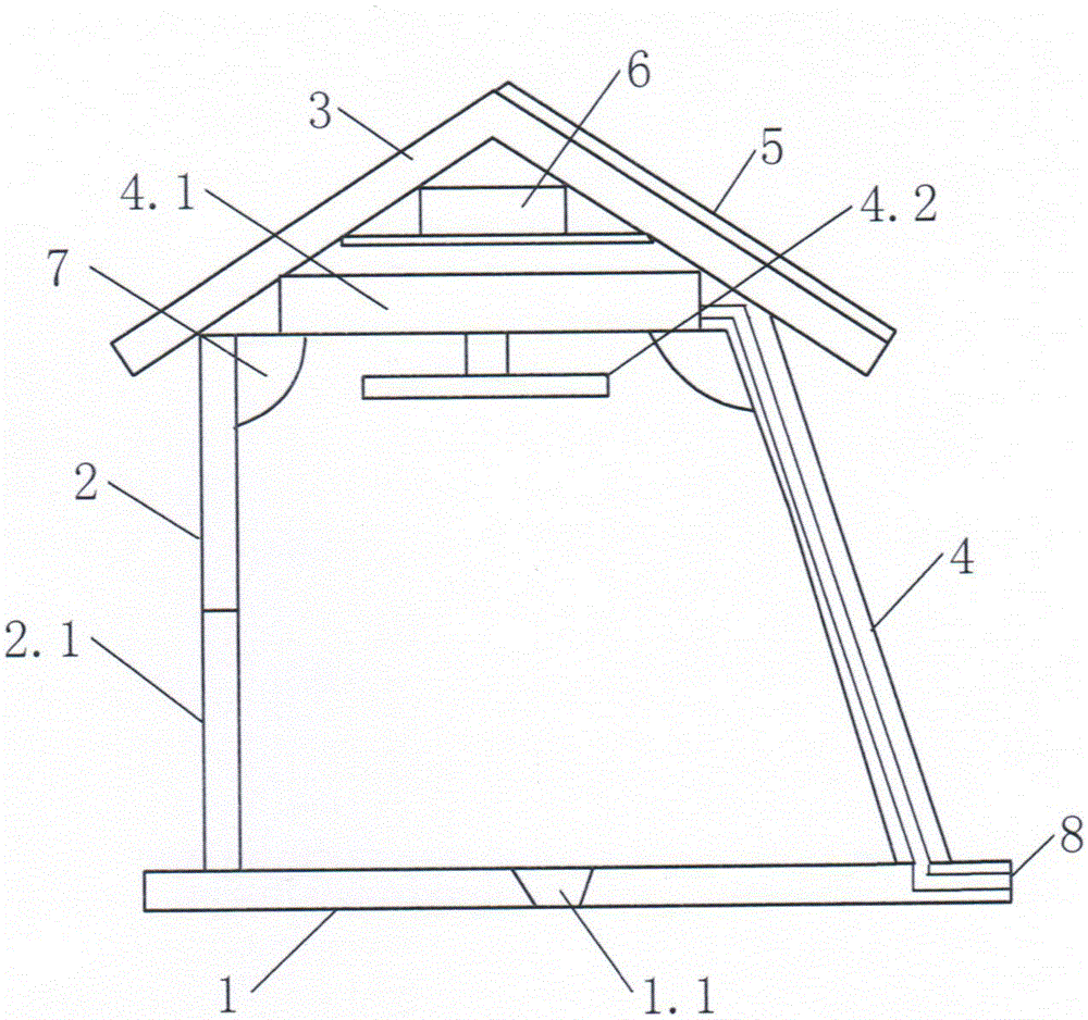 A sea solar lighting heating insulation bath room