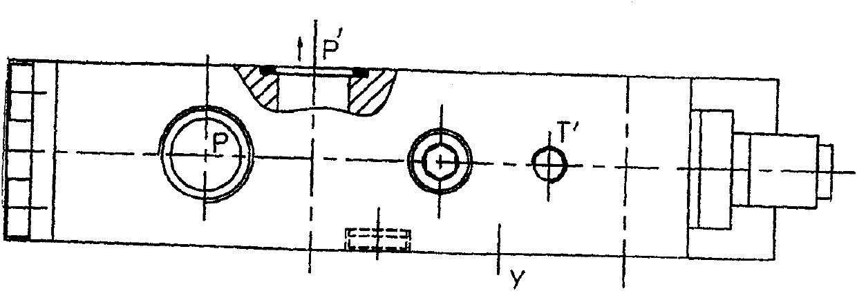 Built-in constant-pressure output control pressure source module